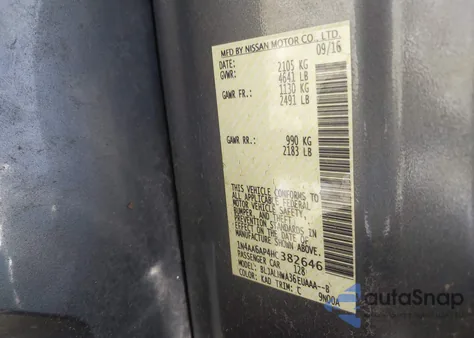 2017 Nissan Maxima 3.5 Platinum from USA, damaged, VIN 1N4AA6AP4HC382646